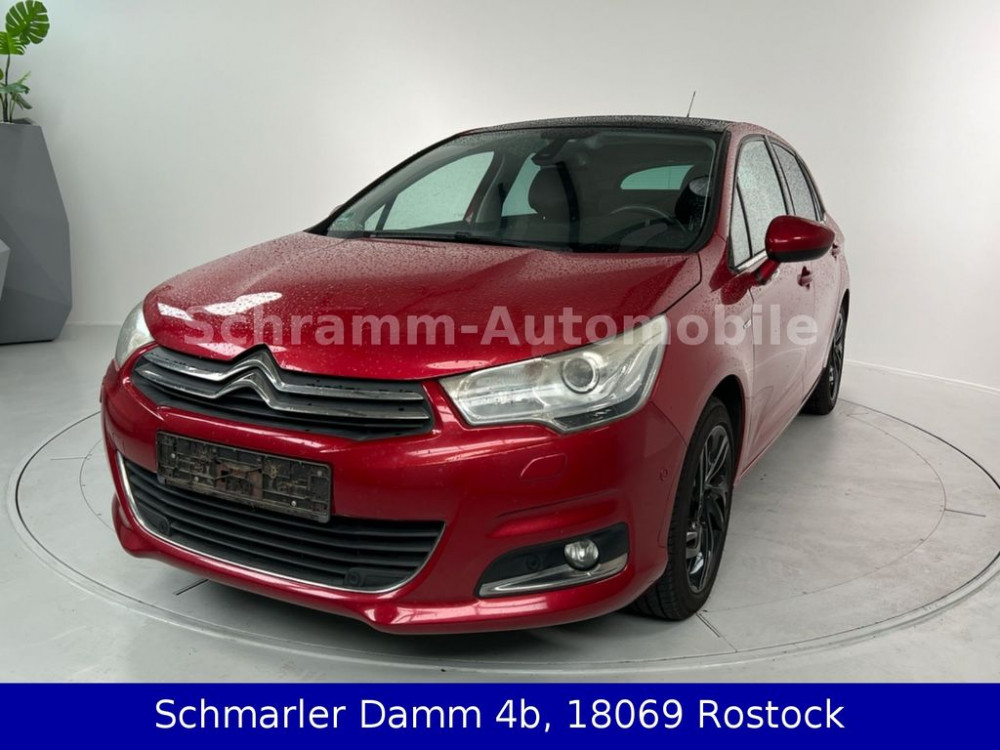 Citroën C4 Lim. Exclusive PANO SHZ TEMP TÜV SCHECKHEFT 2013/10