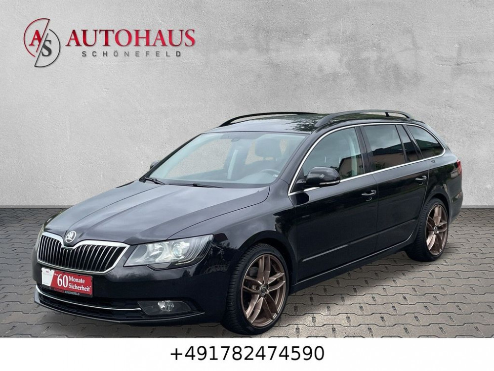 Skoda Superb Combi Exclusive MEMORY BIXEN AHK NAVI SHZ 2014/12